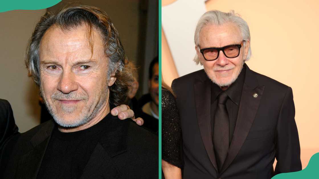 Harvey Keitel then and now.