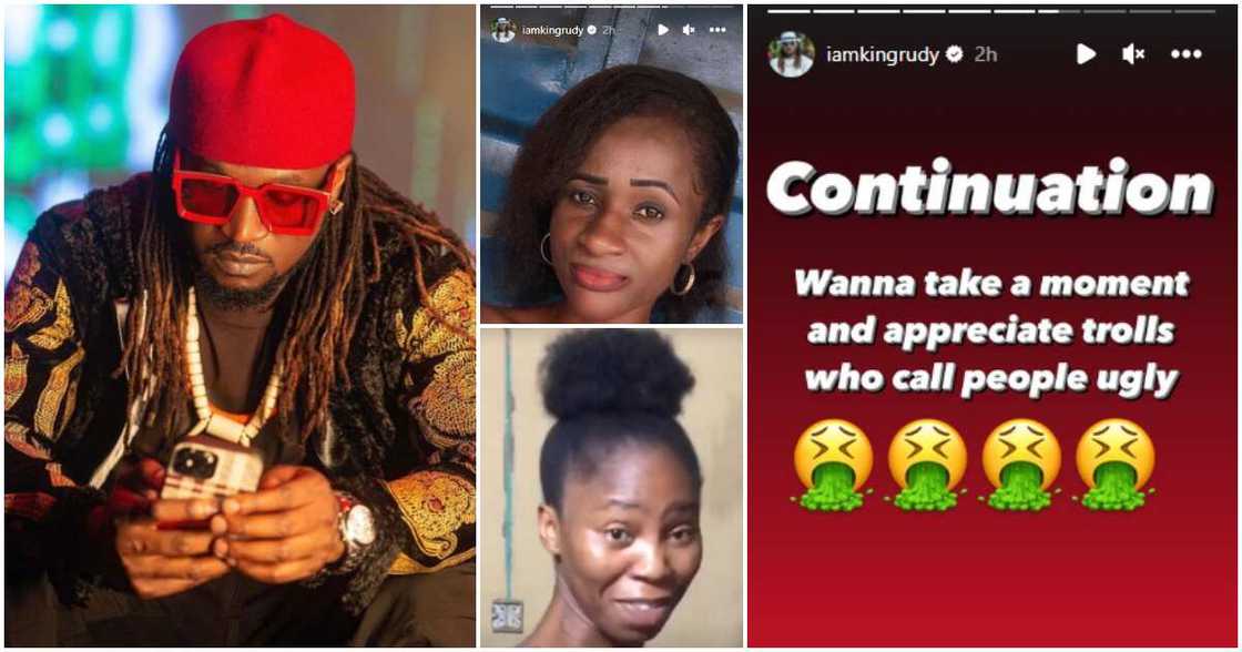 Paul Okoye 'appreciates' trolls calling people ugly.