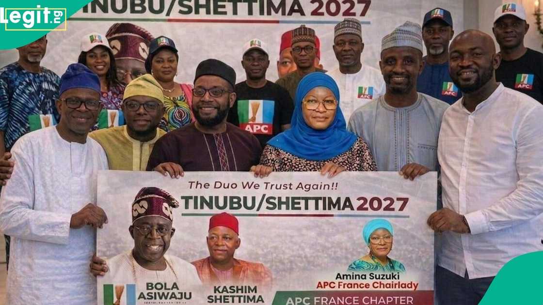 APC France pledges support for Tinubu and Shettima in the 2027 polls, lauding their reform agenda and vowing active voter engagement. APC France pledges support for Tinubu and Shettima in the 2027 polls, lauding their reform agenda and vowing active voter engagement.