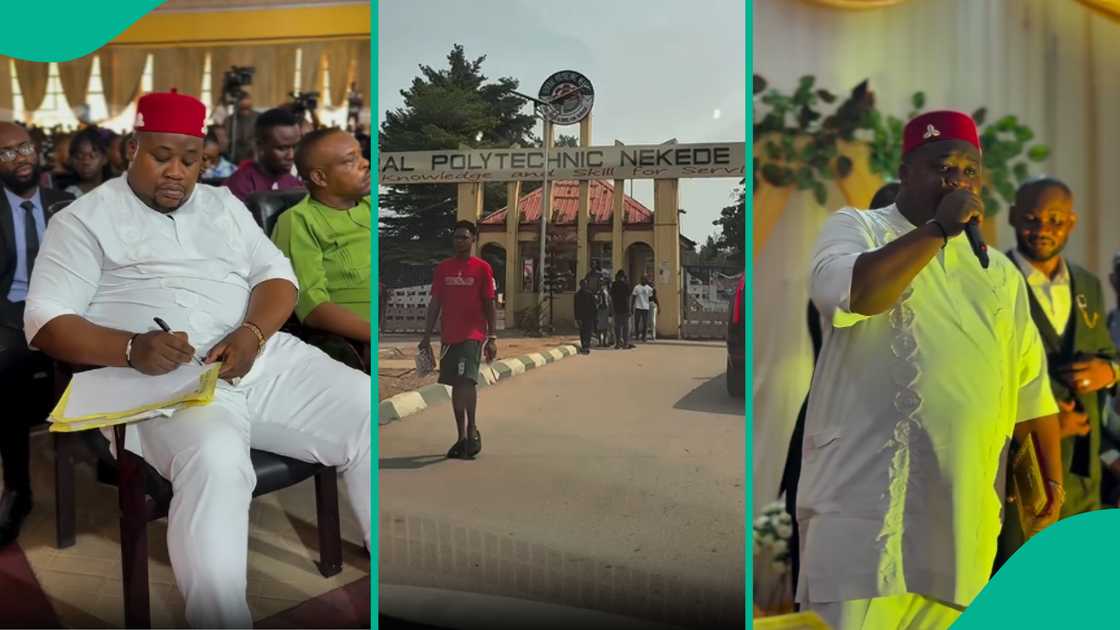 Cubana Chiefpriest to pay school fees for 300 students in Federal Polytechnic Nekede, Owerri. Cubana Chiefpriest to pay school fees for 300 students in Federal Polytechnic Nekede, Owerri.