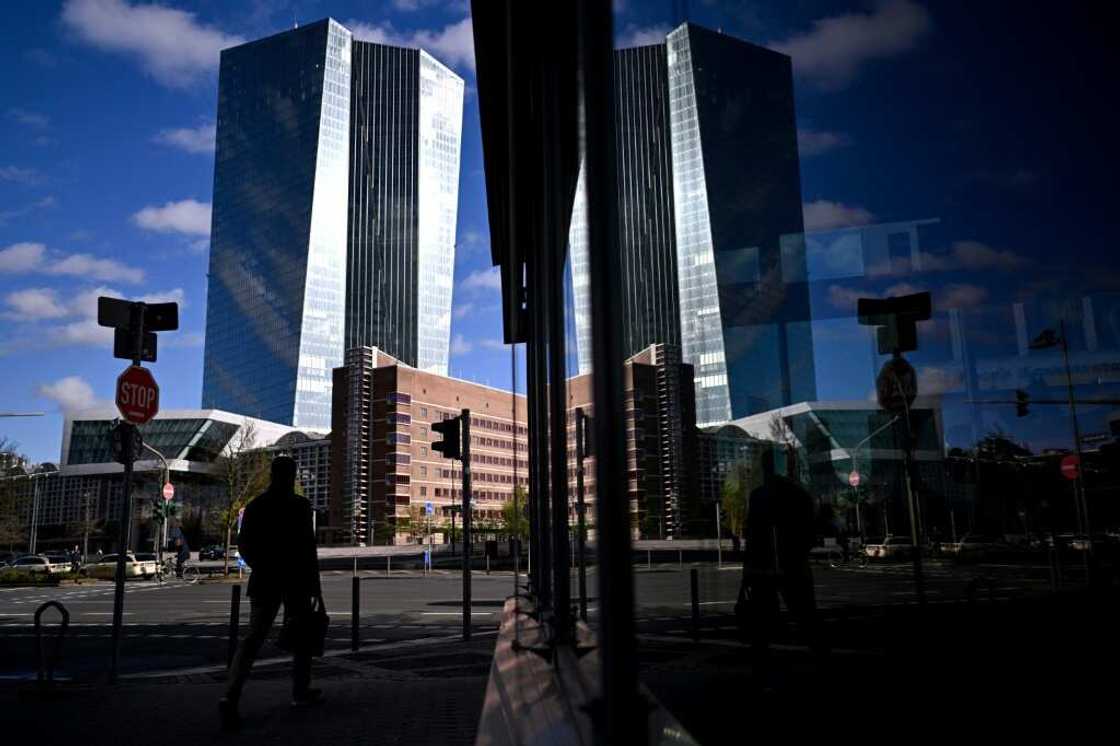 The European Central Bank in Frankfurt