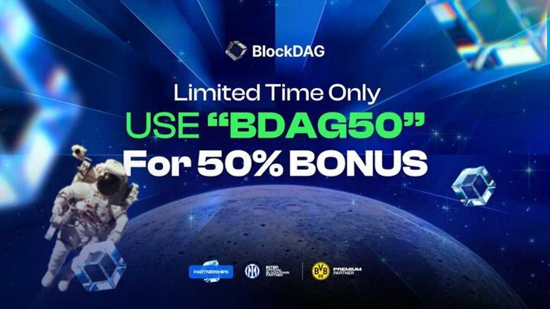 BDAG Offers 50% Bonus; Updates on ICP & SHIB Price