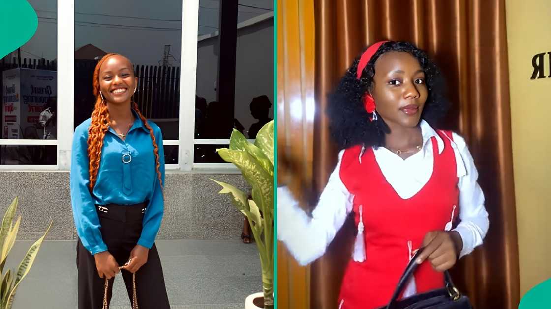 A lady celebrates as she finally gains admission into the university 10 years after finishing secondary school.