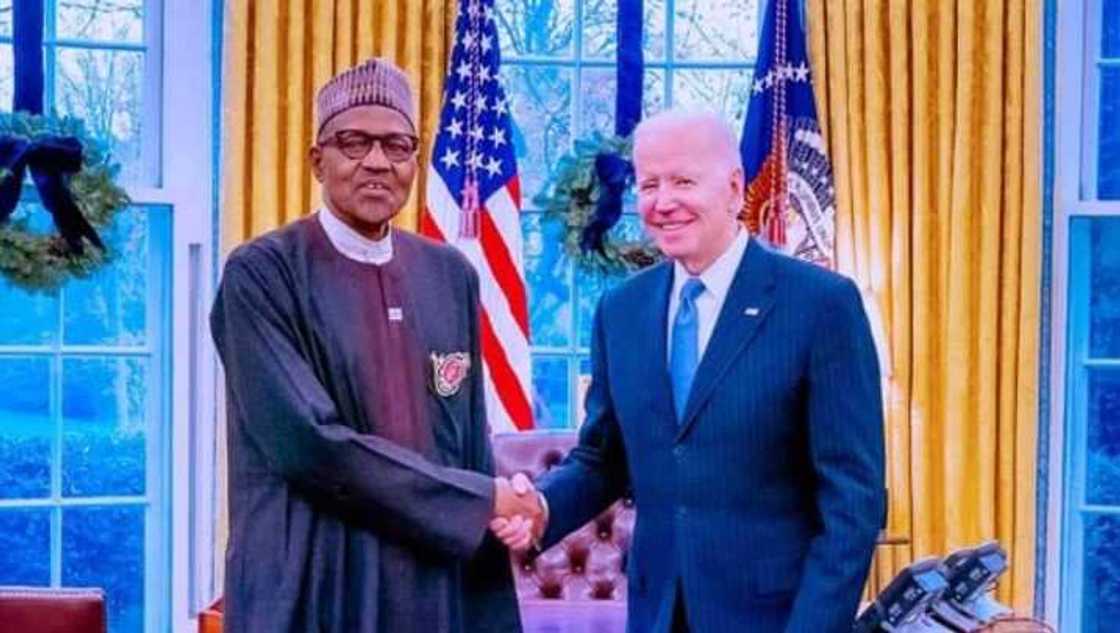 Muhammadu Buhari, Joe Biden, Washington DC, United States of America, Democracy in Nigeria Muhammadu Buhari, Joe Biden, Washington DC, United States of America, Democracy in Nigeria