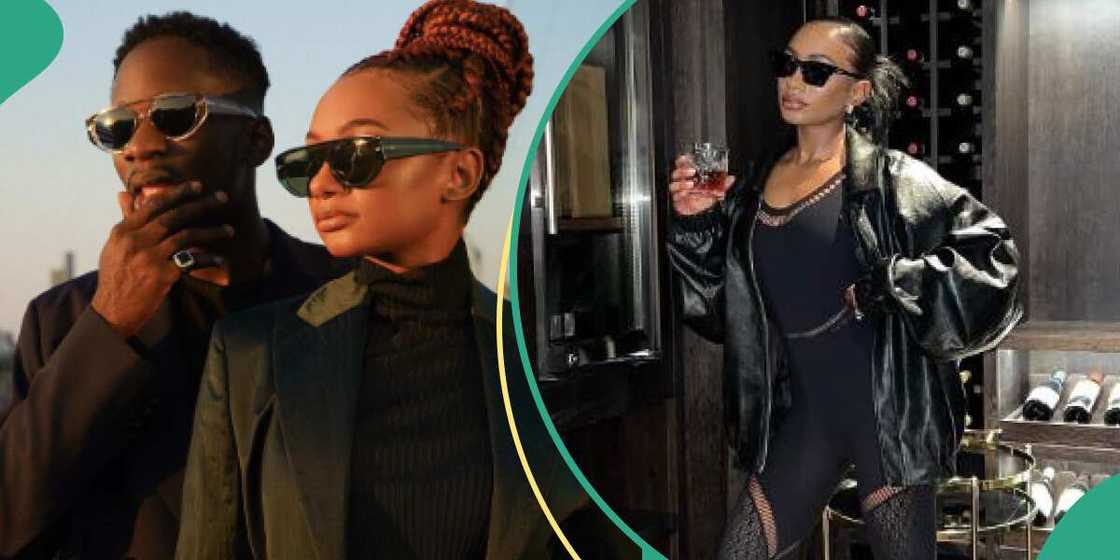 Singer Mr Eazi and wife Temi Otedola Singer Mr Eazi and wife Temi Otedola