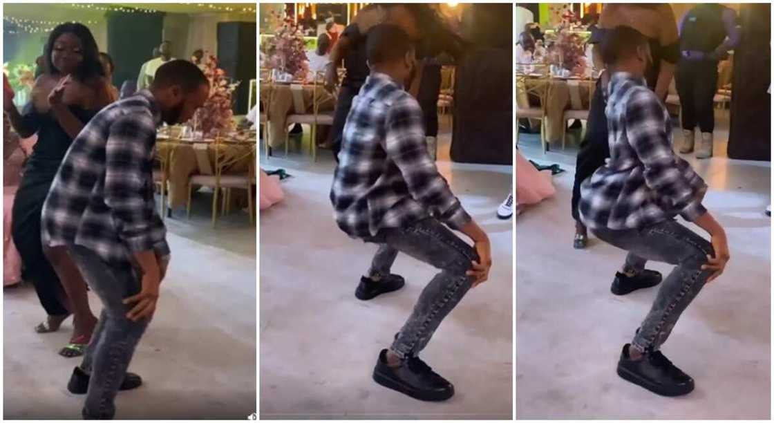 Man twerks like a lady in viral video, ladies pay him homage. Man twerks like a lady in viral video, ladies pay him homage.
