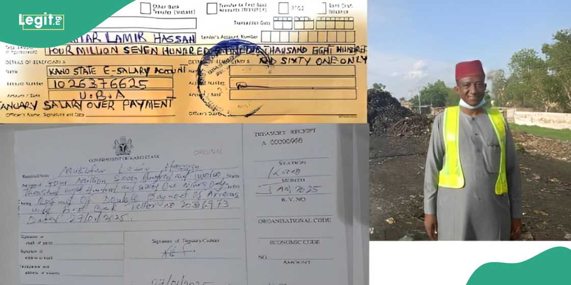 Kano state worker returns money mistakenly sent to his bank account. Kano state worker returns money mistakenly sent to his bank account.