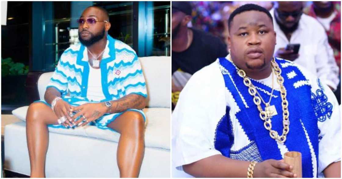 Ex-besties Davido and Cubana Chiefpriest