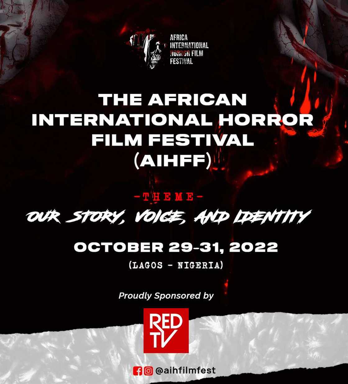 The 2022 Africa International Horror Film Festival Set to Send Supernatural Thrills this October! The 2022 Africa International Horror Film Festival Set to Send Supernatural Thrills this October!
