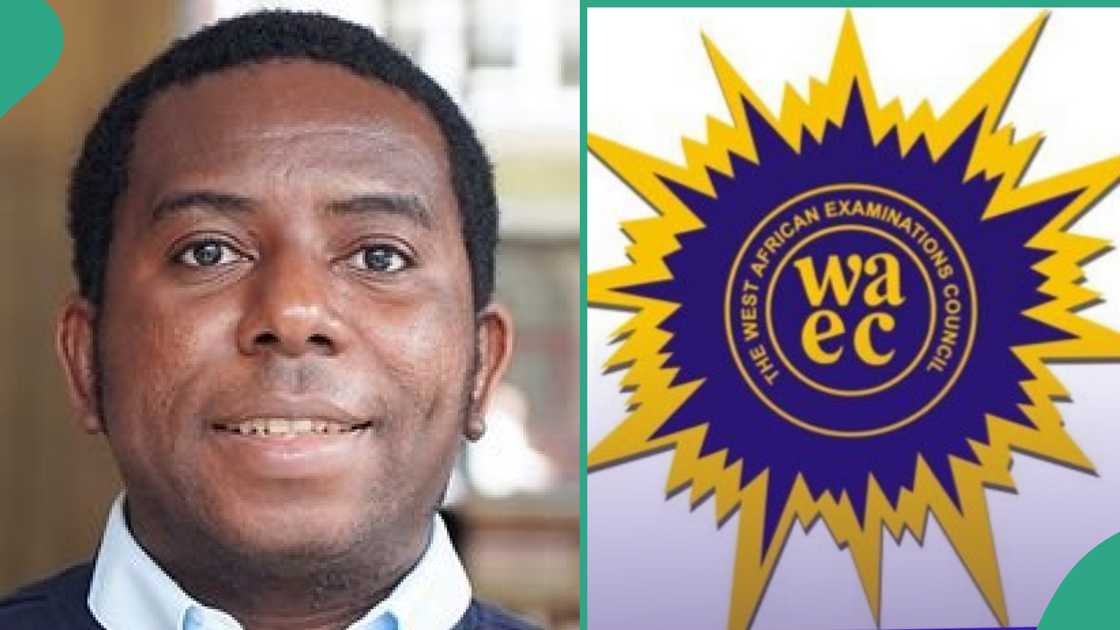 Man shares his WAEC result.