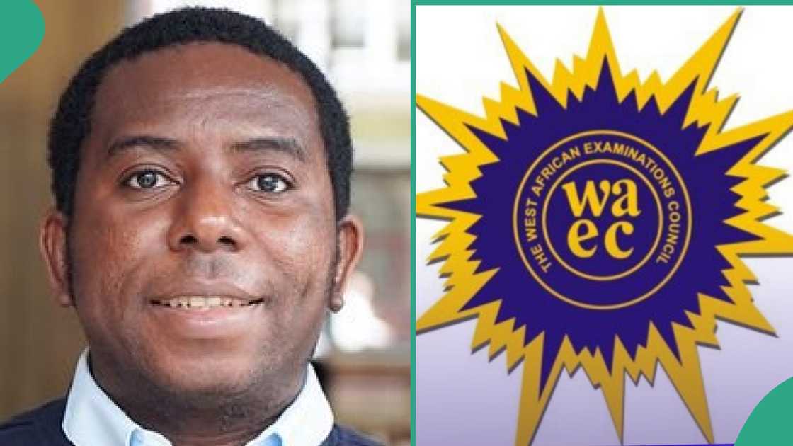 Man shares his WAEC result. Man shares his WAEC result.