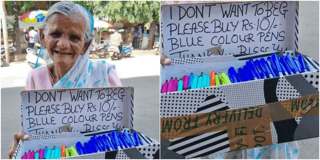 Ratan sells pen by the roadside Ratan sells pen by the roadside
