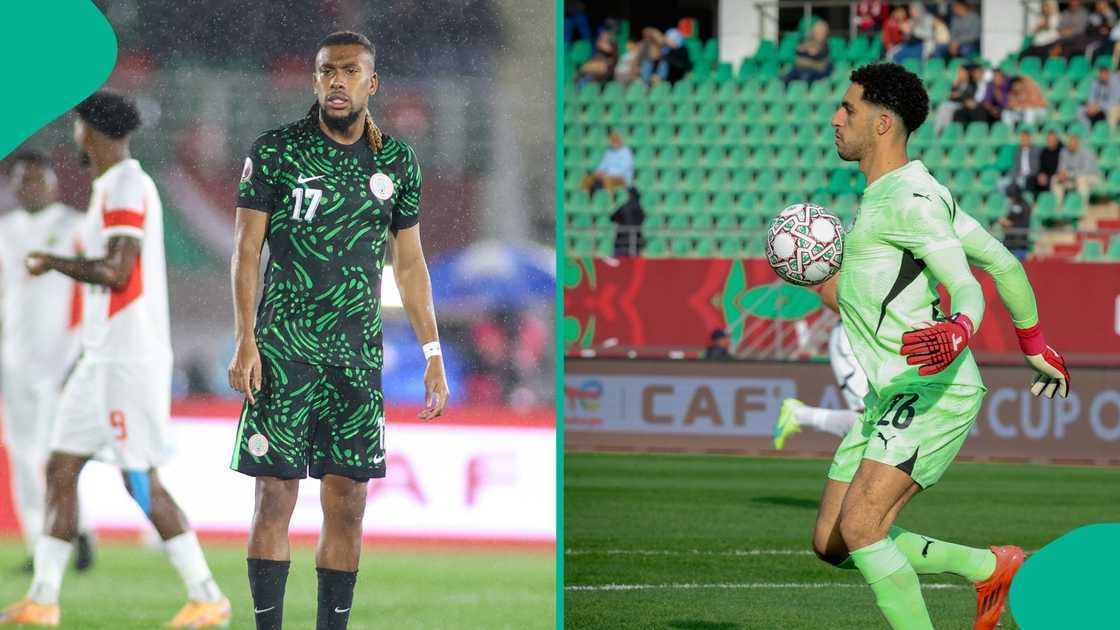 Mostafa Shobeir, Alex Iwobi, Nigeria, Egypt, 2025 AFCON, Morocco, Football Mostafa Shobeir, Alex Iwobi, Nigeria, Egypt, 2025 AFCON, Morocco, Football