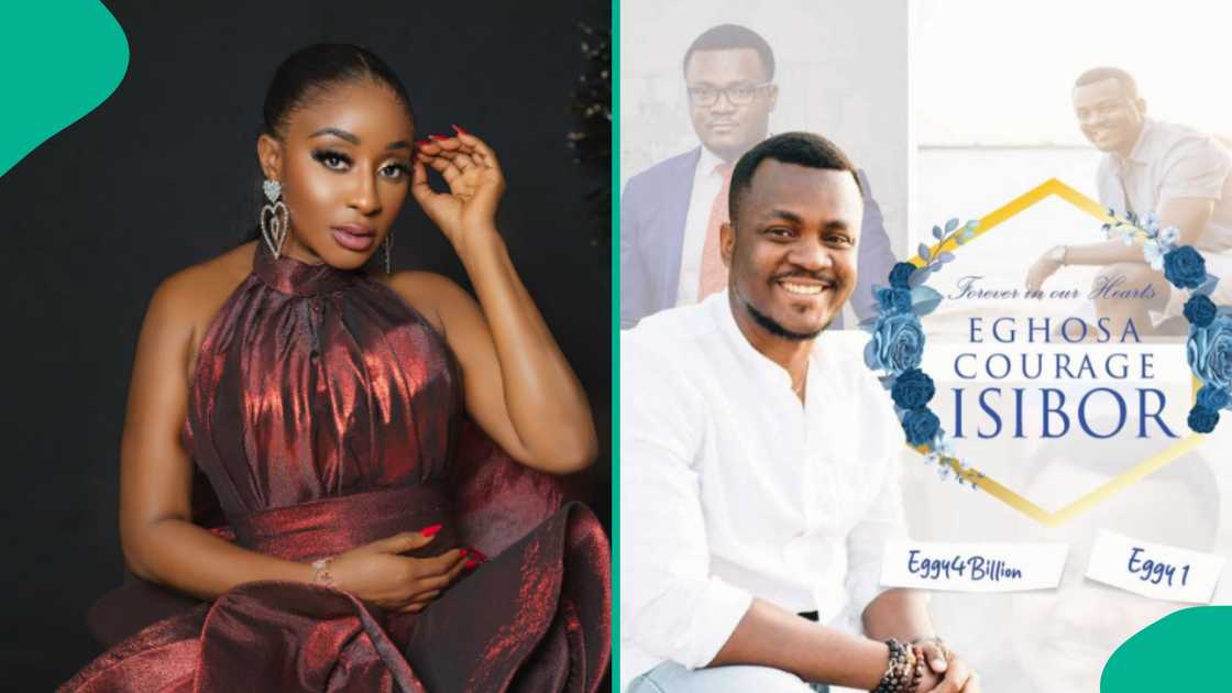 Actress Ini Edo loses friend Eghosa Isibor after her dad's death. Actress Ini Edo loses friend Eghosa Isibor after her dad's death.