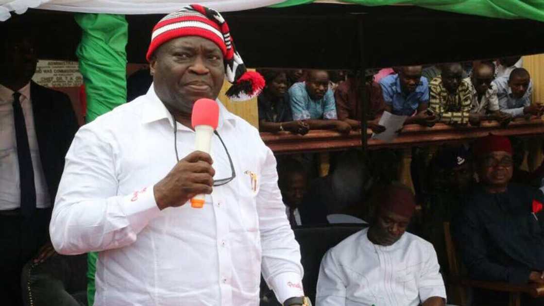 I don't have any reason to leave, says Governor Ikpeazu I don't have any reason to leave, says Governor Ikpeazu