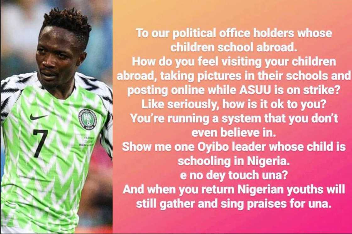 Ahmed Musa Ahmed Musa