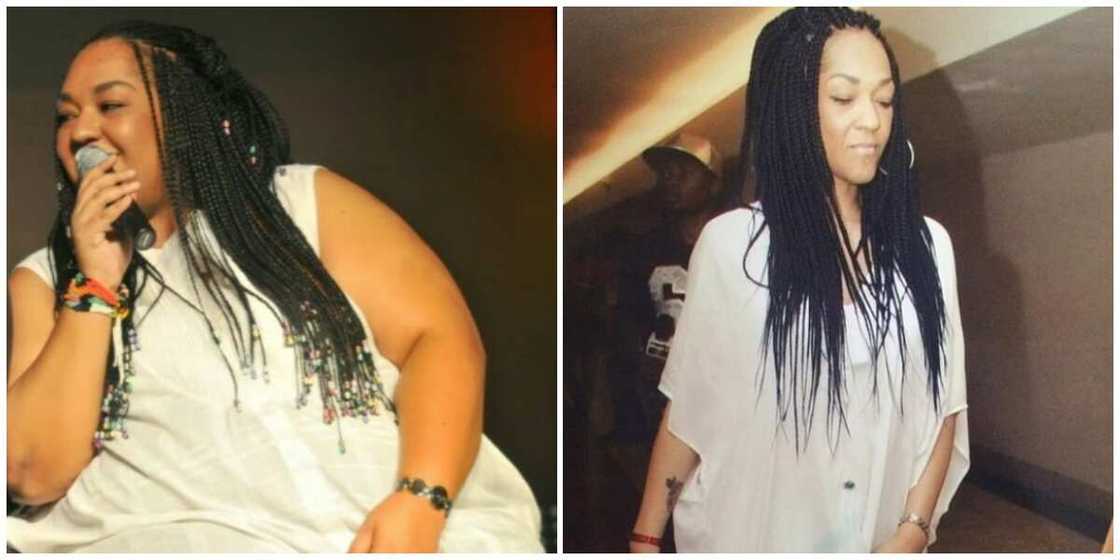 X Nigerian celebrities who went through remarkable weight loss transformation X Nigerian celebrities who went through remarkable weight loss transformation