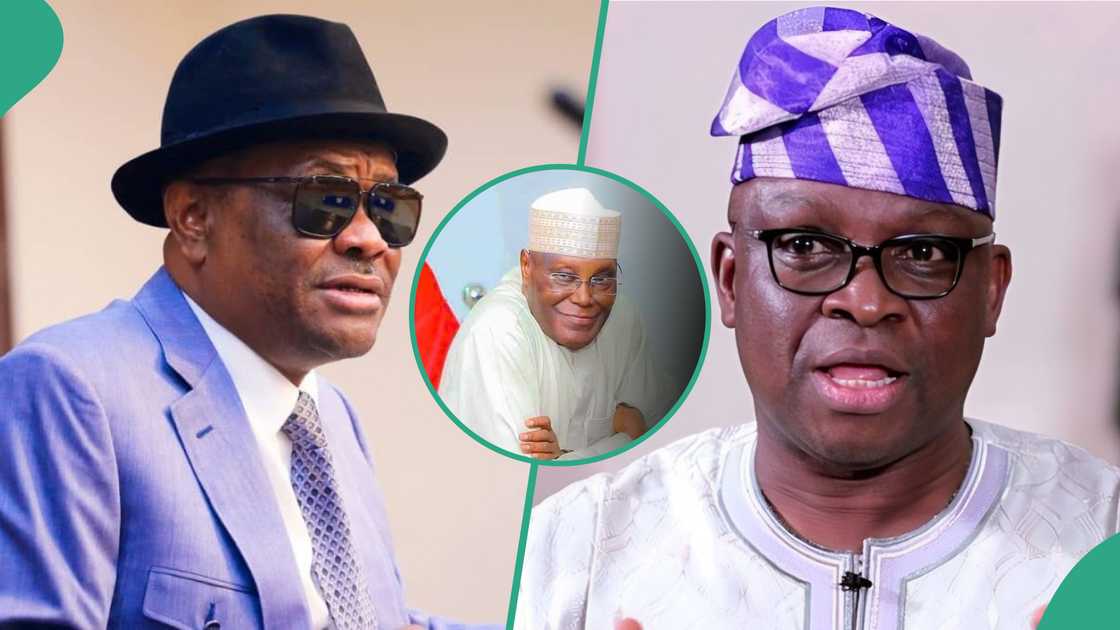 PDP drama: Wike celebrates Fayose, taunts Atiku PDP drama: Wike celebrates Fayose, taunts Atiku