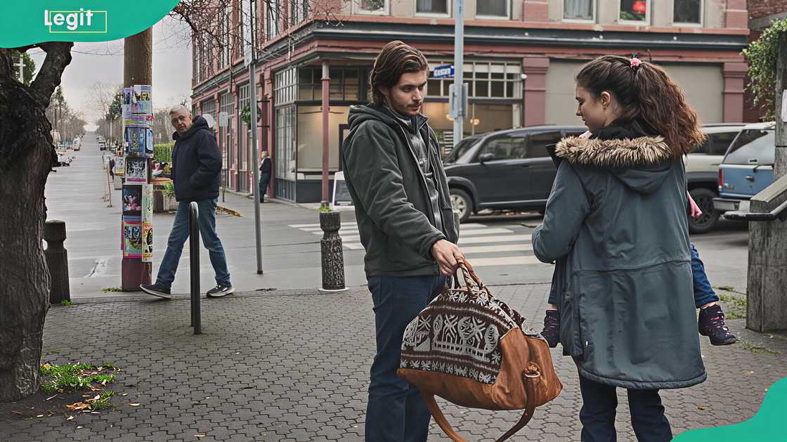 An outdoor scene featuring Alex and Sean was filmed at historic Fernwood Square. An outdoor scene featuring Alex and Sean was filmed at historic Fernwood Square.