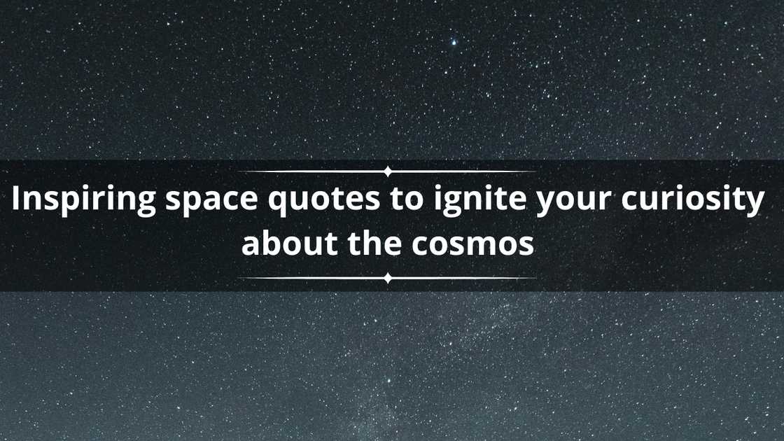 Inspiring space quotes