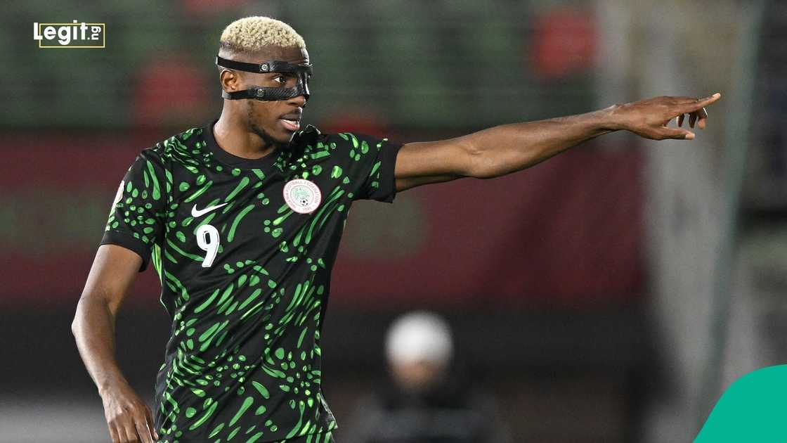 Victor Osimhen, Super Eagles, Nigeria, AFCON 2025, Morocco, Mozambique. Victor Osimhen, Super Eagles, Nigeria, AFCON 2025, Morocco, Mozambique.