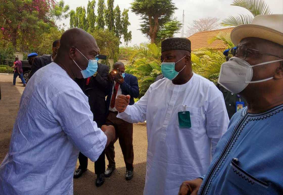 Gov Wike visits Ugwuanyi, Ekweremadu, others, over death of Transport Commissioner Gov Wike visits Ugwuanyi, Ekweremadu, others, over death of Transport Commissioner