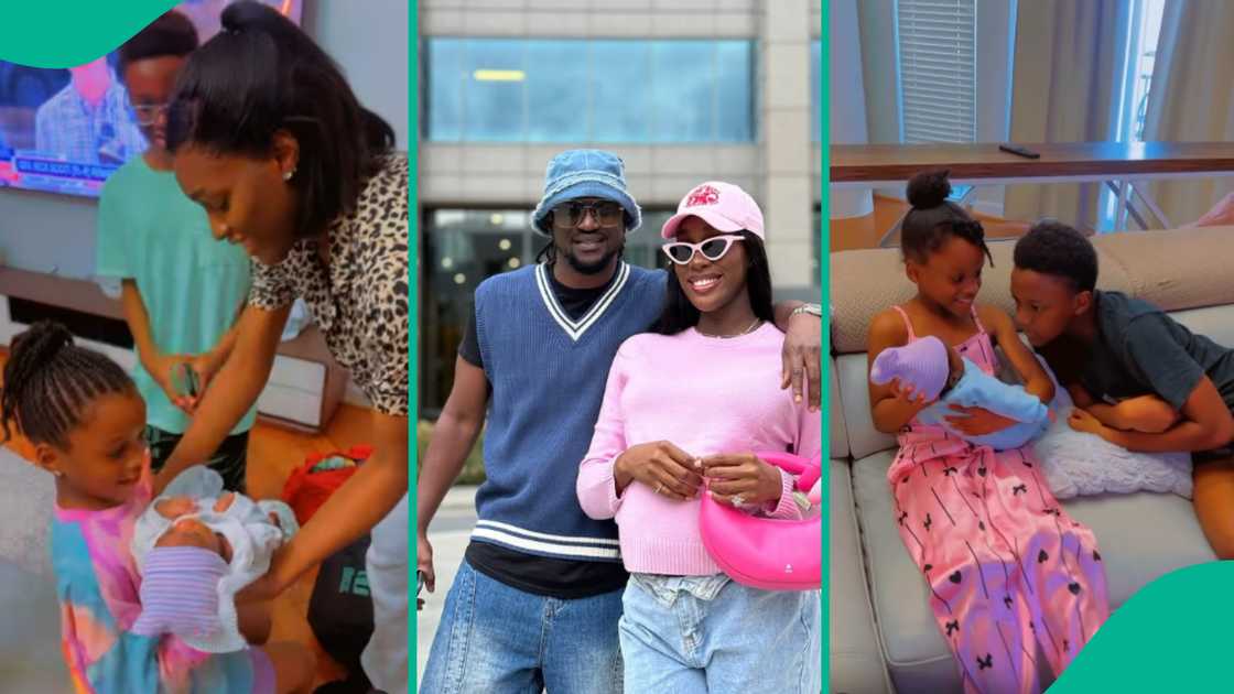 PSquare's Paul Okoye and Ivy Ifeoma welcome baby girl.