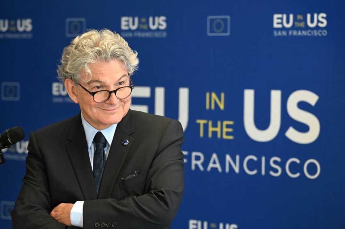 Thierry Breton's star is in the ascendant as the EU's powerful legal weaponry against tech titans comes into force Thierry Breton's star is in the ascendant as the EU's powerful legal weaponry against tech titans comes into force