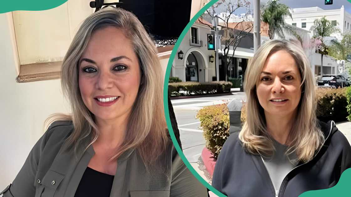 Virginia Almendarez posing for a photo indoor (L). Francia Raisa's mother standing outdoors (R) Virginia Almendarez posing for a photo indoor (L). Francia Raisa's mother standing outdoors (R)
