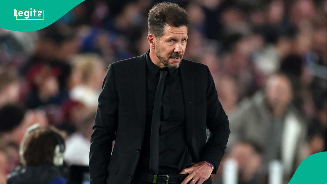 Diego Simeone, Atletico, Madrid, Barcelona, Camp Nou, UEFA Champions League. Diego Simeone, Atletico, Madrid, Barcelona, Camp Nou, UEFA Champions League.