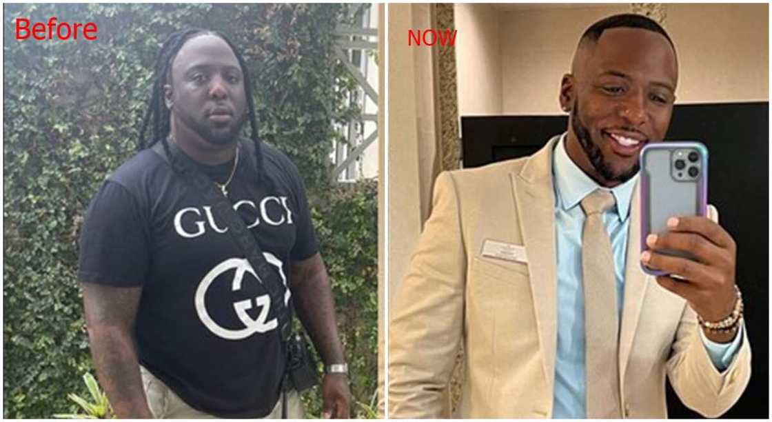Jeromie Jones stuns internet users with his amazing body transformation story. Jeromie Jones stuns internet users with his amazing body transformation story.