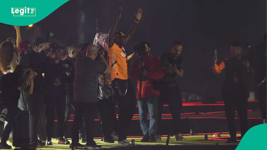 Victor Osimhen, Galatasaray, Champions Fest, Yenikap Rally Area, Istanbul, Turkiye. Victor Osimhen, Galatasaray, Champions Fest, Yenikap Rally Area, Istanbul, Turkiye.