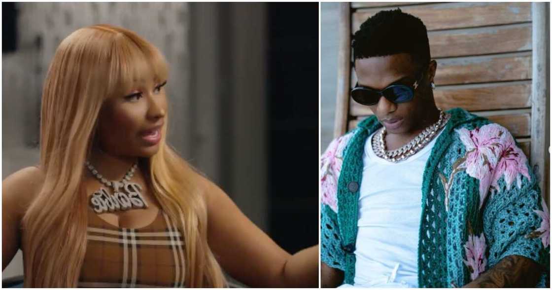 Wizkid's 'Essence' Deserves a Grammy Wizkid's 'Essence' Deserves a Grammy: Nicki Minaj Advocates for Afrobeats Recognition