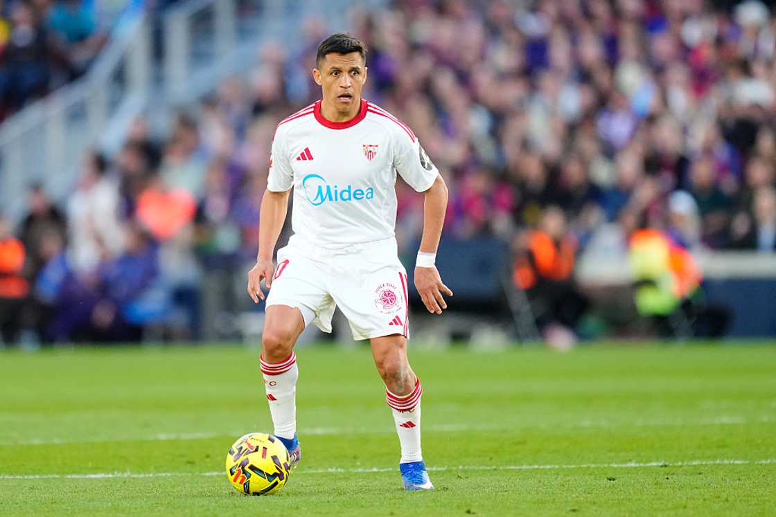 Alexis Sanchez at Spotify Camp Nou