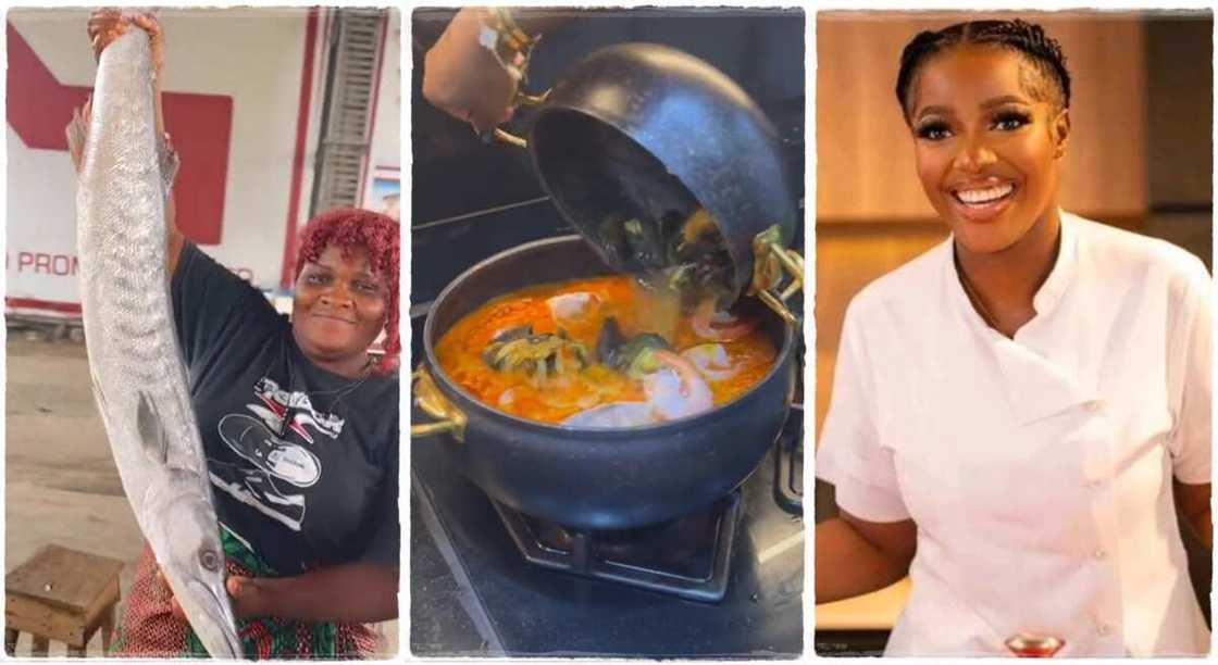 Photos of barracuda fish bought at Victoria Island by Hilda Baci. Photos of barracuda fish bought at Victoria Island by Hilda Baci.