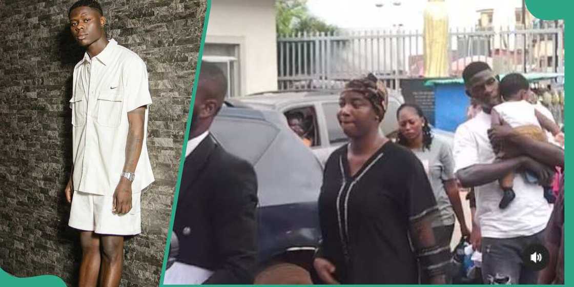 Clips of Mohbad's wife in court Clips of Mohbad's wife in court