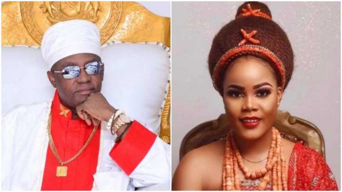 Oba of Benin, fifth wife welcome quadruplets, to announce naming ceremony Oba of Benin, fifth wife welcome quadruplets, to announce naming ceremony