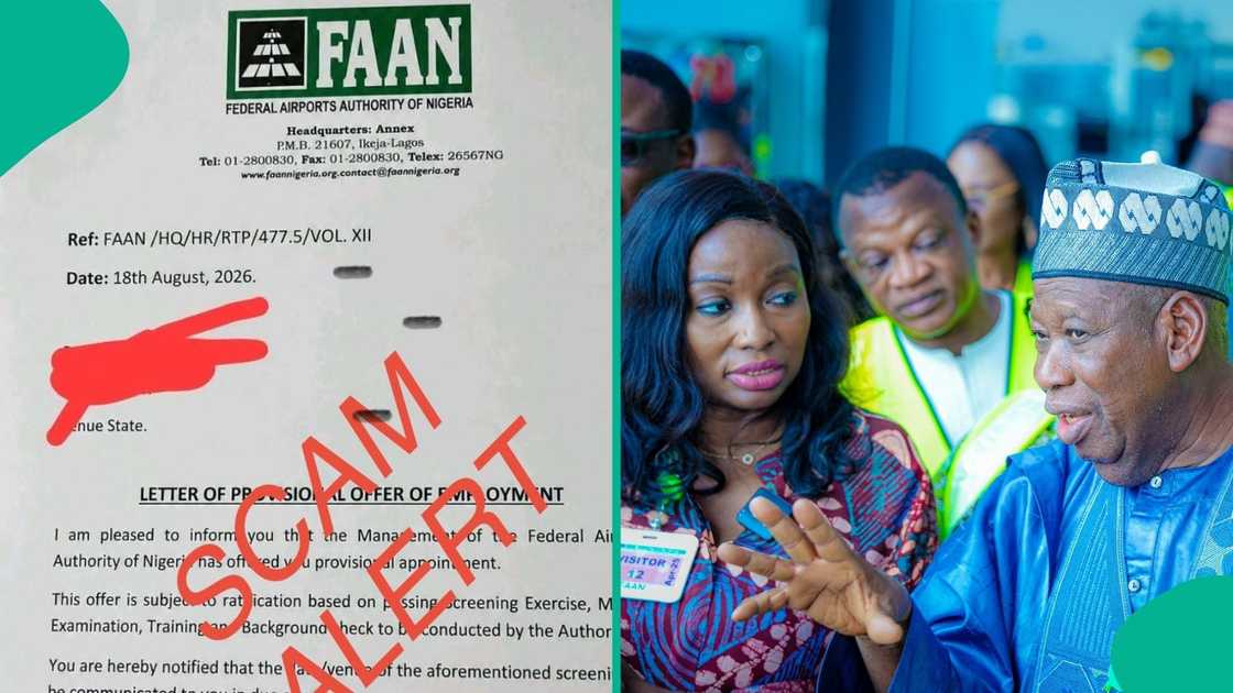 The Federal Airports Authority of Nigeria has flagged a fake employment offer letter circulating online. The Federal Airports Authority of Nigeria has flagged a fake employment offer letter circulating online.