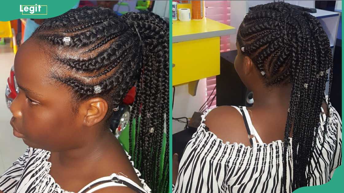 Ghana weaving Shuku hairstyles