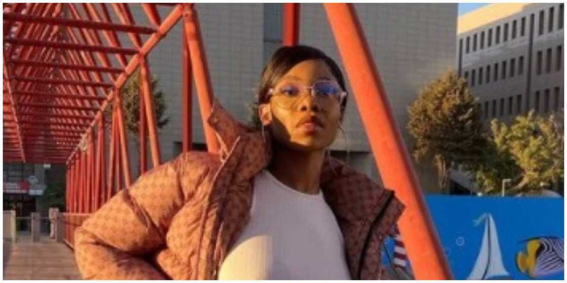 A photo of BBNaija Tacha. A photo of BBNaija Tacha.