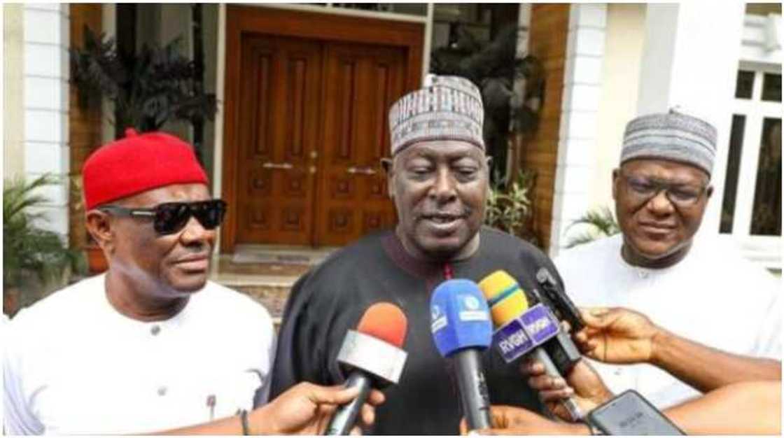 Wike, Lawal, Dogara Wike, Lawal, Dogara