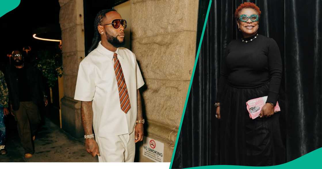 Burna Boy had a swell time at his 34th birthday bash. Burna Boy had a swell time at his 34th birthday bash.