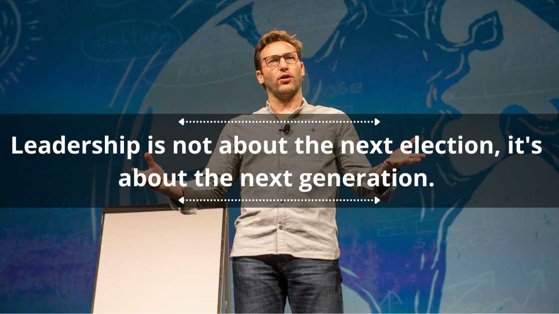 Simon Sinek quotes on leadership