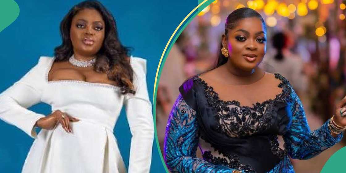 Actresses Funke Akindele and Eniola Badmus Actresses Funke Akindele and Eniola Badmus