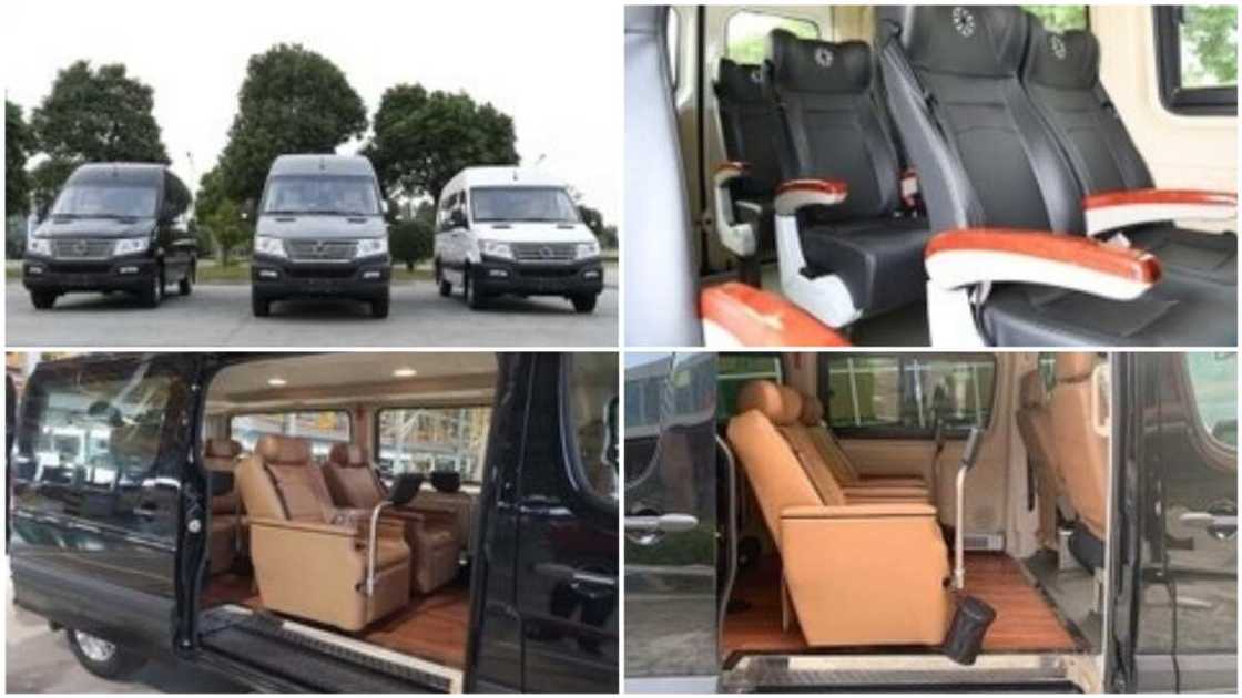 A collage showing the electric vehicle. Photo source: Twitter/Niaja Stories A collage showing the electric vehicle. Photo source: Twitter/Niaja Stories