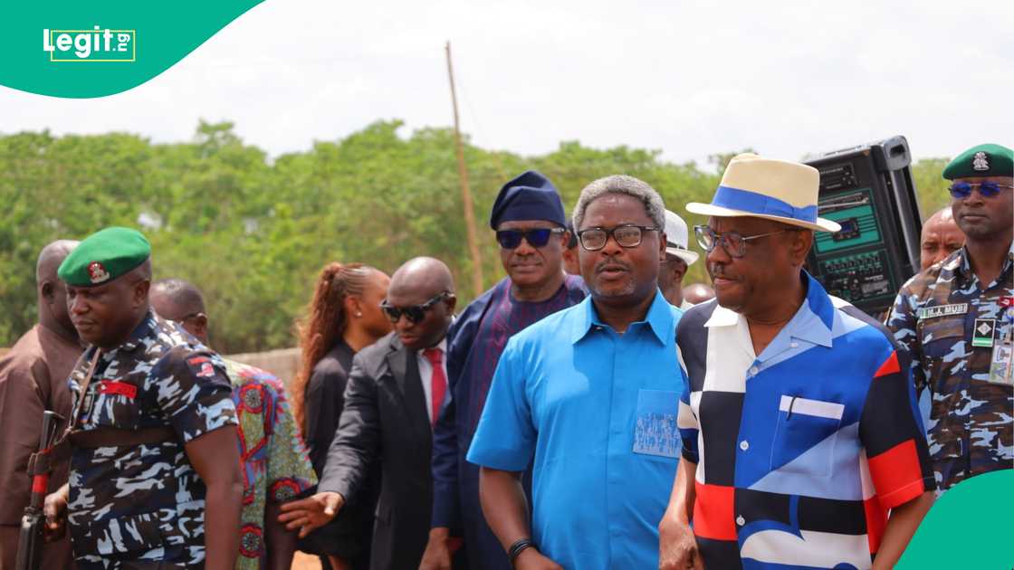 Wike's aide Lere Olayinka defends FCT minister amid row with Arise TV News/Wike news