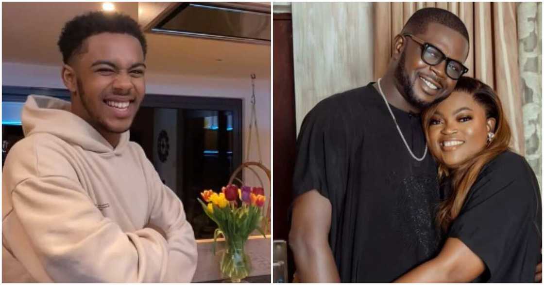 Funke Akindele’s stepson Benito Funke Akindele’s stepson Benito