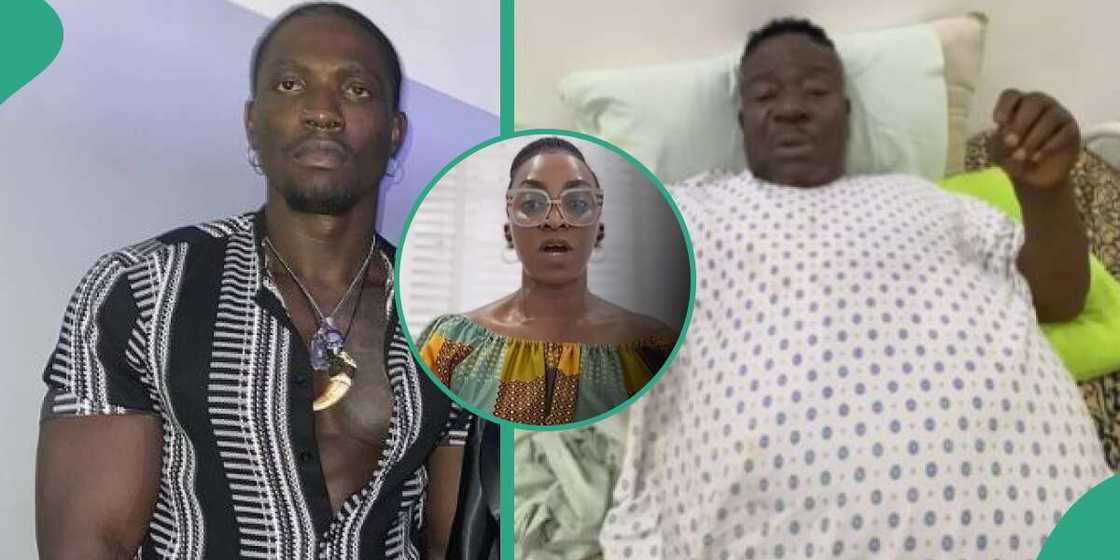 VeryDarkMan visits Mr Ibu at the hospital VeryDarkMan visits Mr Ibu at the hospital