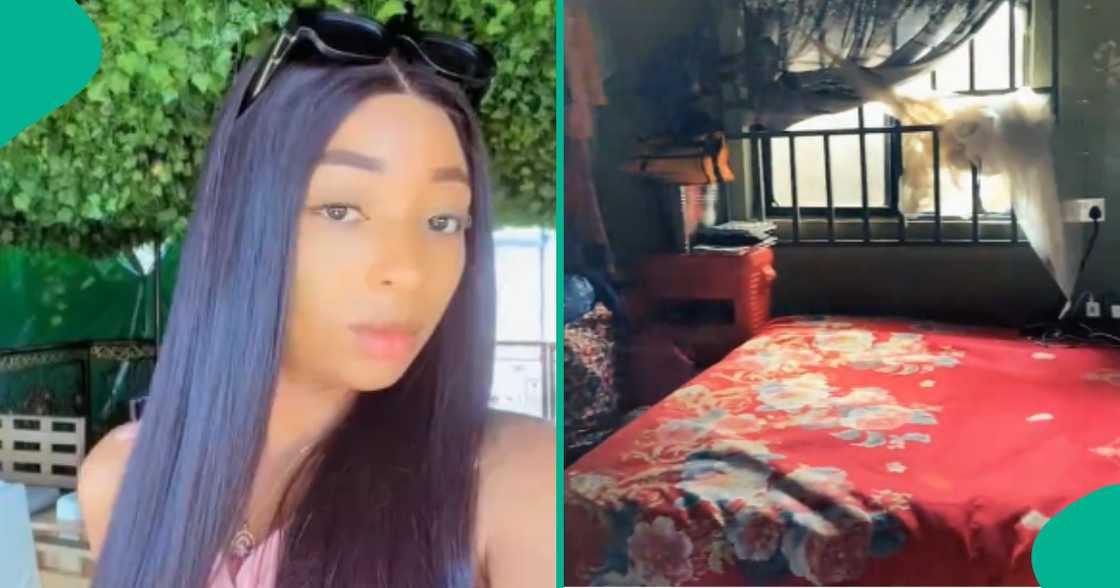 Lady shows what her mum's room turned into after she transformed it Lady shows what her mum's room turned into after she transformed it