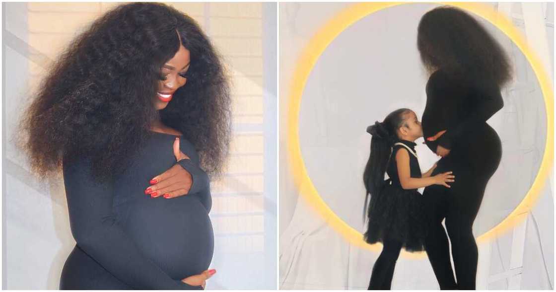 BBNaija's Ka3na shares baby bump photos for second child. BBNaija's Ka3na shares baby bump photos for second child.